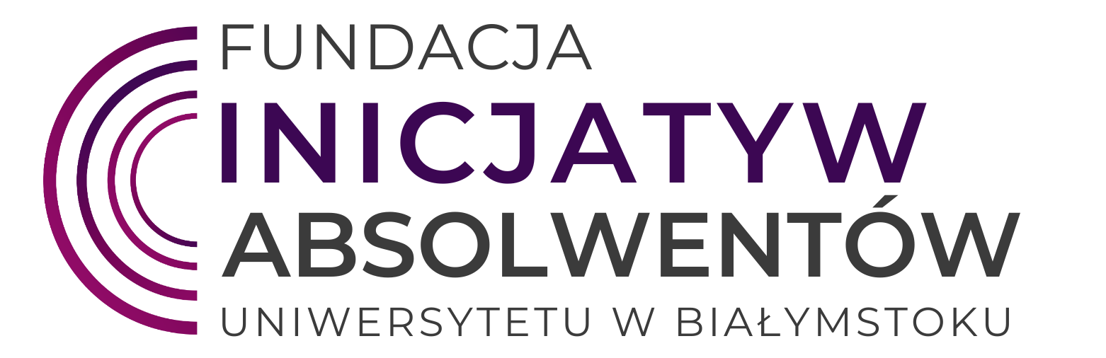 Logo Fundacji Inicjatyw Absolwentów Uniwersytetu w Białymstoku