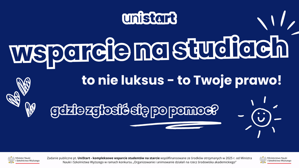 Nie jesteś sam – jak Uniwersytet wspiera studentów